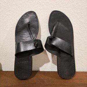 by James - Salty Leather T-strap Sandals Sz 10